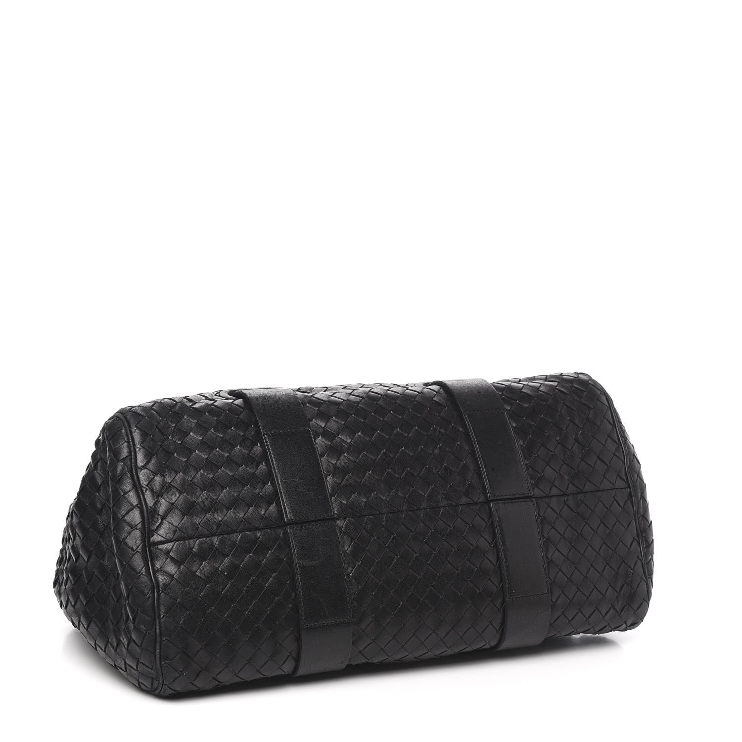 Bottega Veneta Nappa Intrecciato Accordion Satchel Black 4 of 17