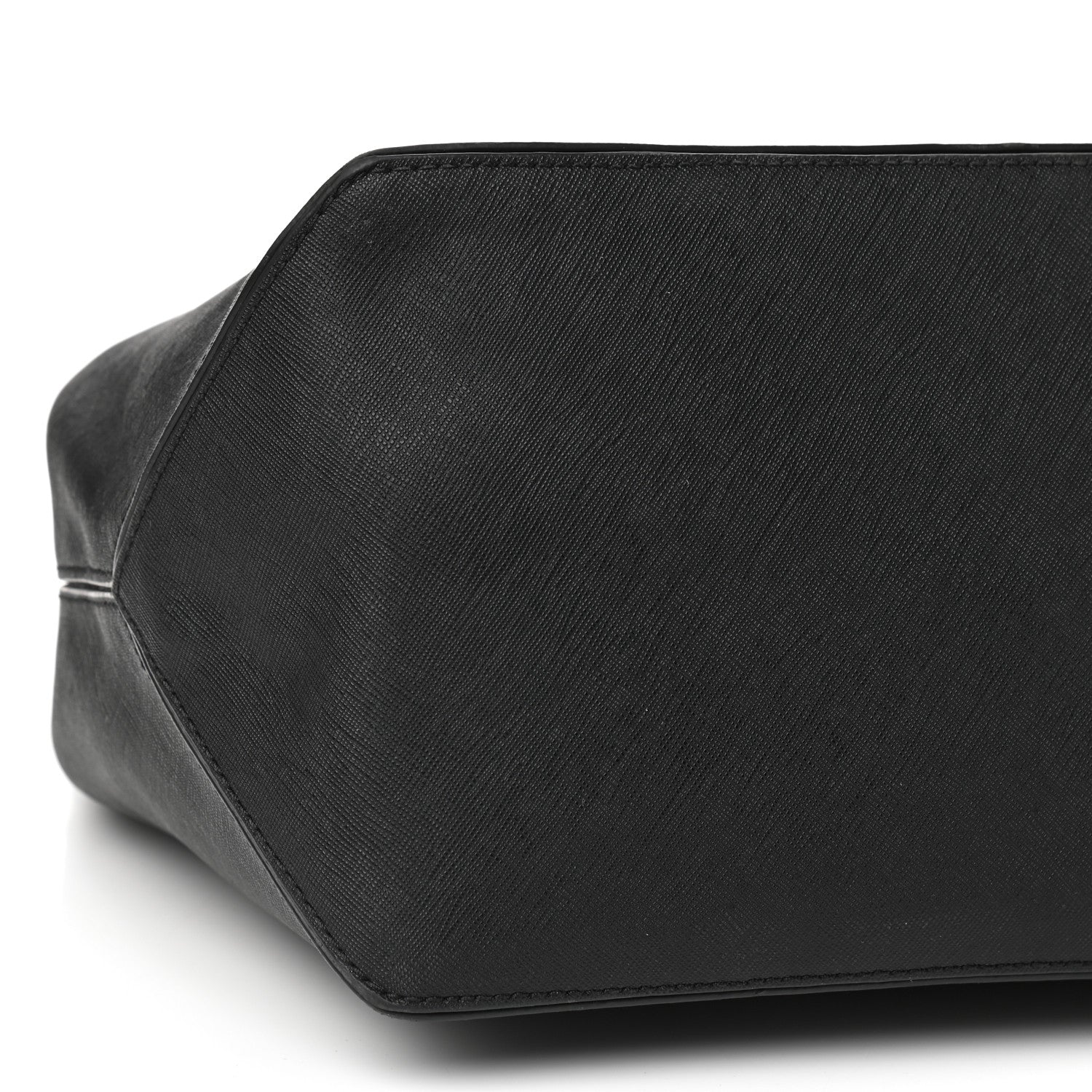 Marc Jacobs Calfskin Embossed Logo East West Shopper Tote Black 8 of 9