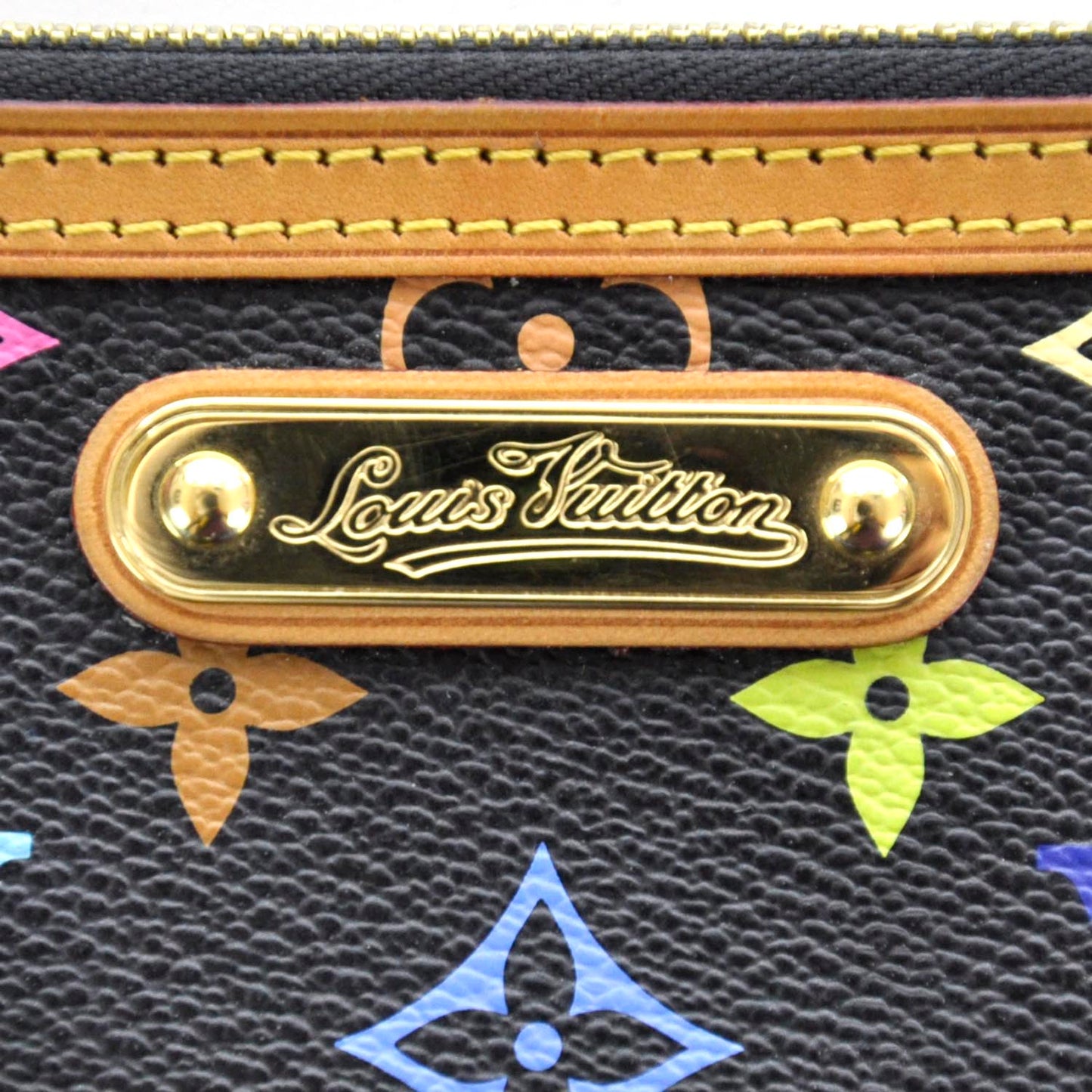 Monogram Multicolor Pochette Milla MM Black