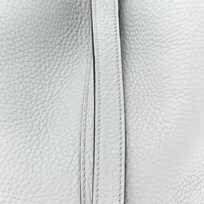Hermes Taurillon Clemence Picotin Lock 18 PM Bleu Pale 8 of 12