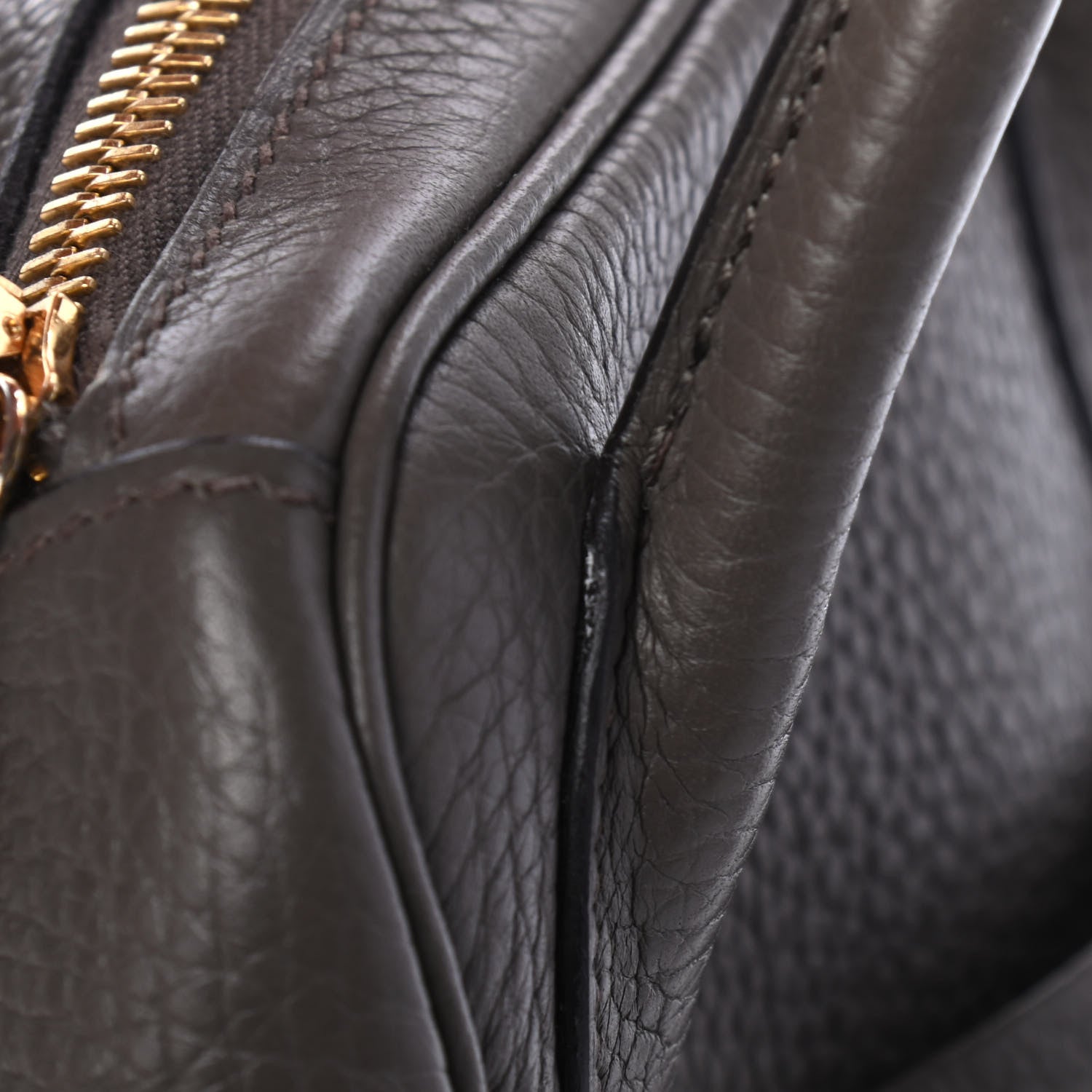 Hermes Taurillon Clemence Lindy 30 Etain 7 of 9