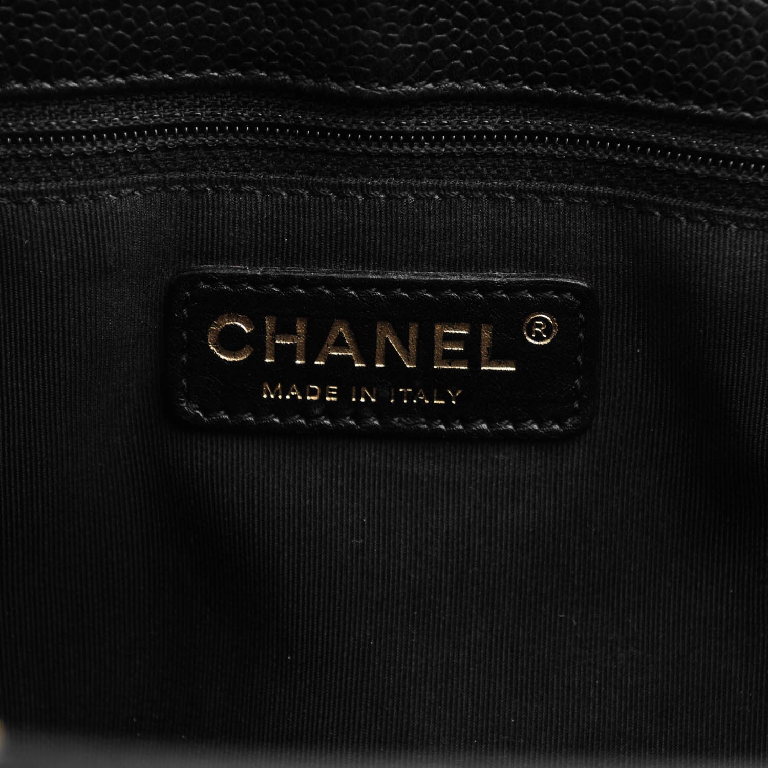 Chanel Caviar Quilted Grand Shopping Tote GST Black 6 of 7