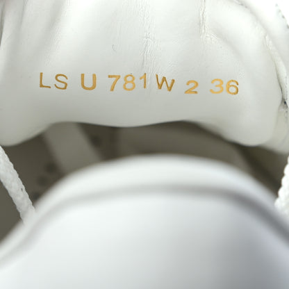 Valentino Garavani Calfskin Womens Rockstud Open Sneakers 36 White Niagara 8 of 8