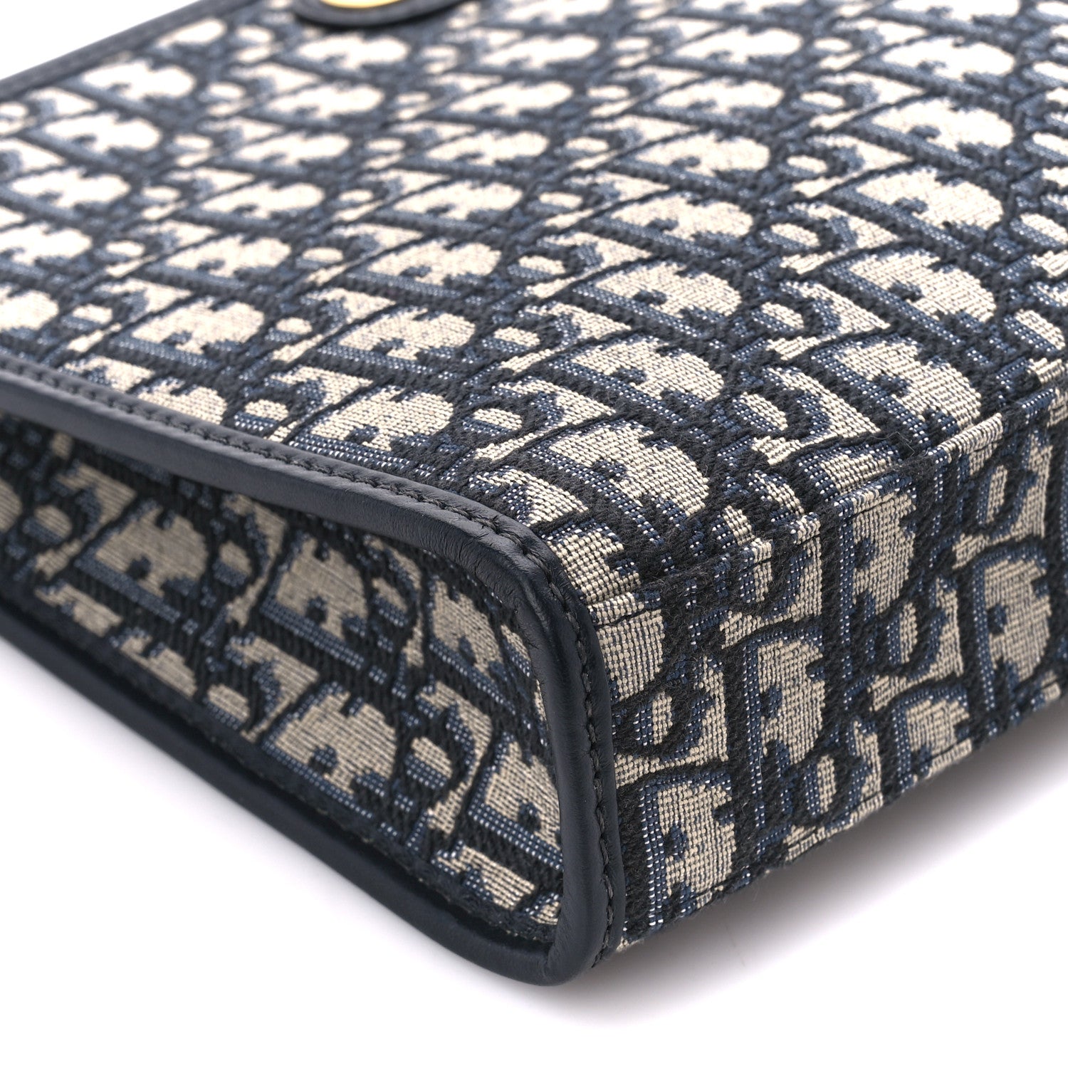 Christian Dior Oblique 30 Montaigne Pouch Blue 8 of 9