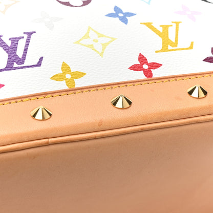 Louis Vuitton Monogram Multicolor Alma White 16 of 17
