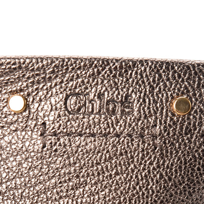 Chloe Metallic Calfskin Mini Roy Chain Pouch Bronze 10 of 10