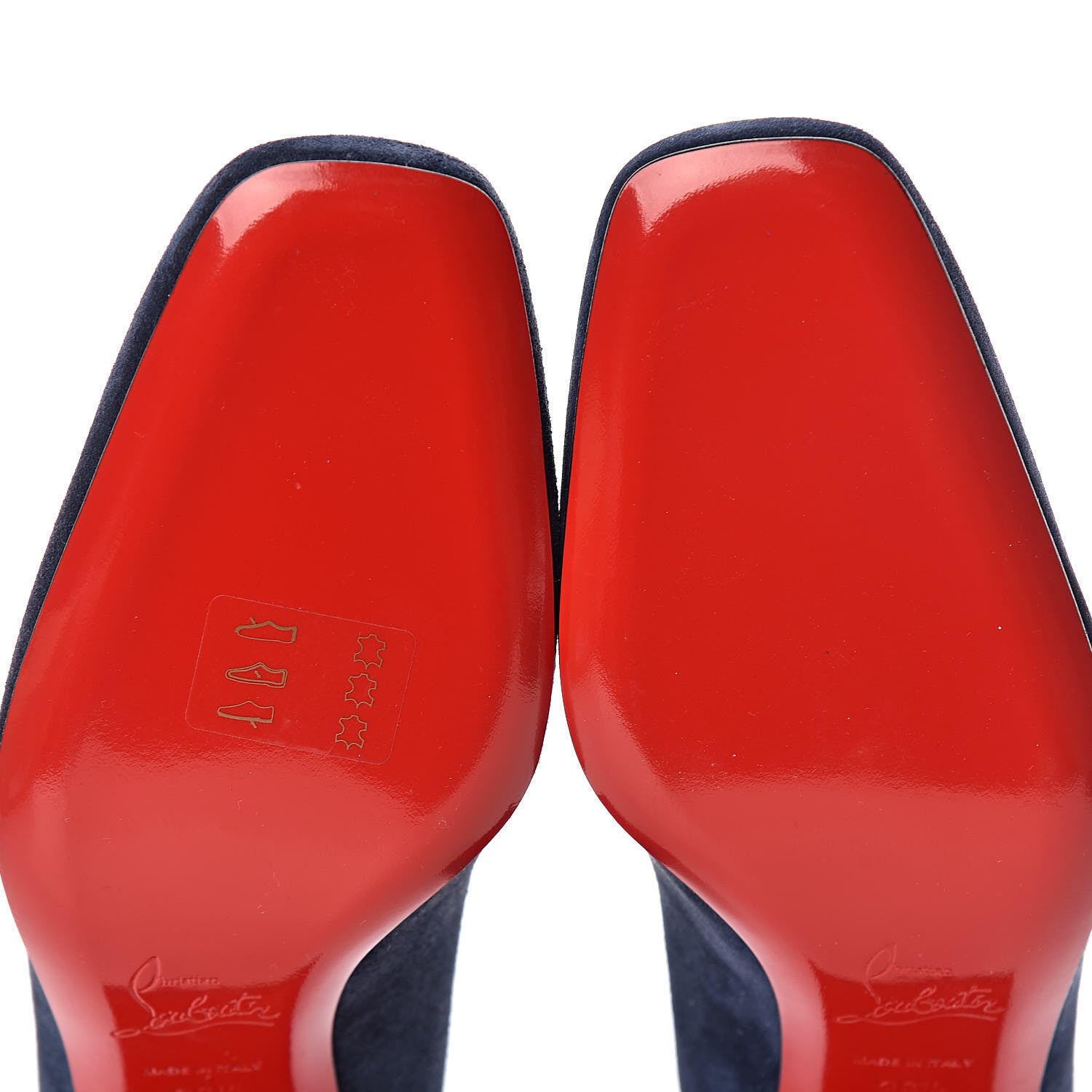 Christian Louboutin Veau Velours Donna Stud 55 Pumps 36.5 Bavarois 8 of 10