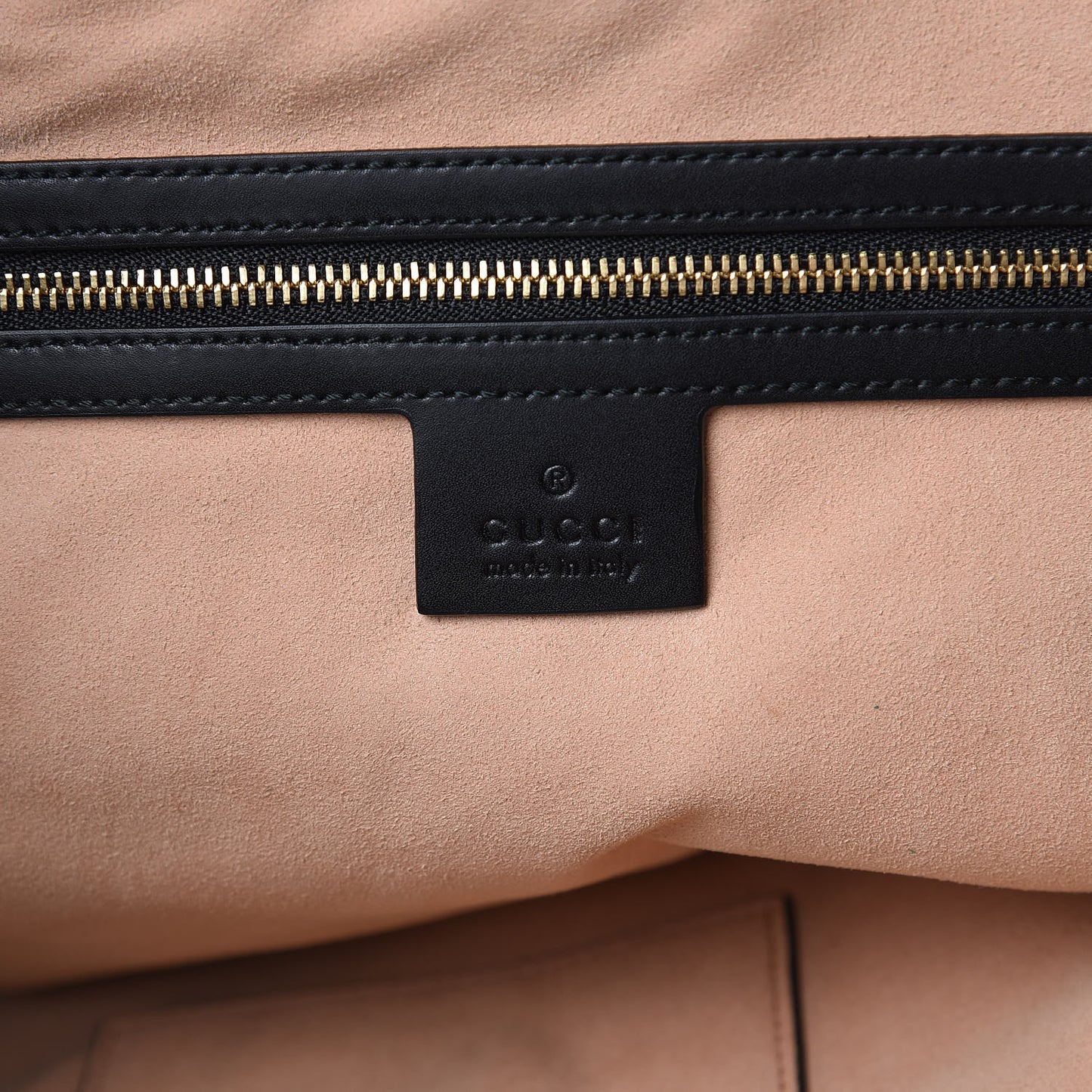 Soft GG Supreme Monogram Bees Medium Crossbody Tote Beige Oro Black