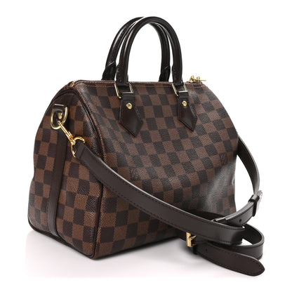 Louis Vuitton Damier Ebene Speedy Bandouliere 25 3 of 9