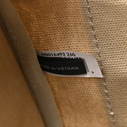 Marc Jacobs Cotton Canvas Colorblock Small The Traveler Tote Bag Beige Multicolor 6 of 12