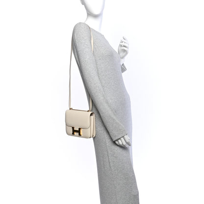 Hermes Epsom Constance 18 Craie 2 of 11