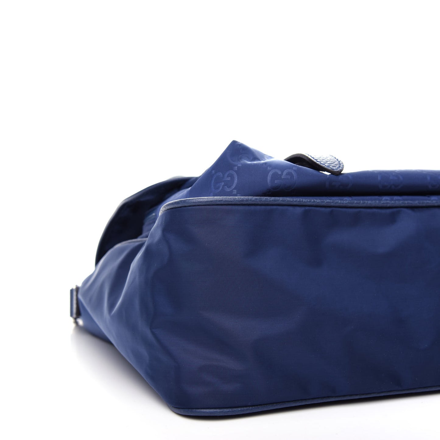 Nylon Monogram Double Buckle Flap Messenger Bag Tide