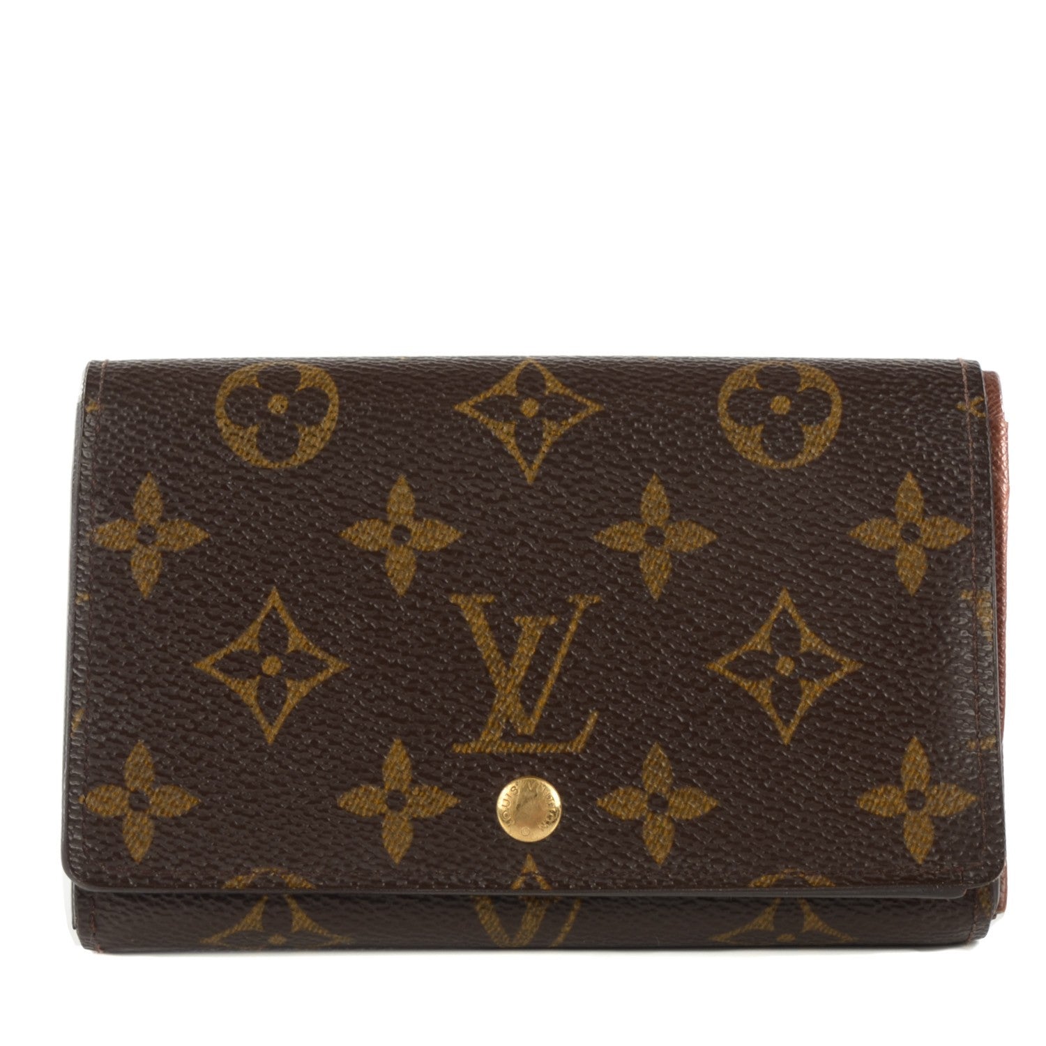 Louis Vuitton Monogram Porte-Monnaie Tresor Wallet 1 of 7
