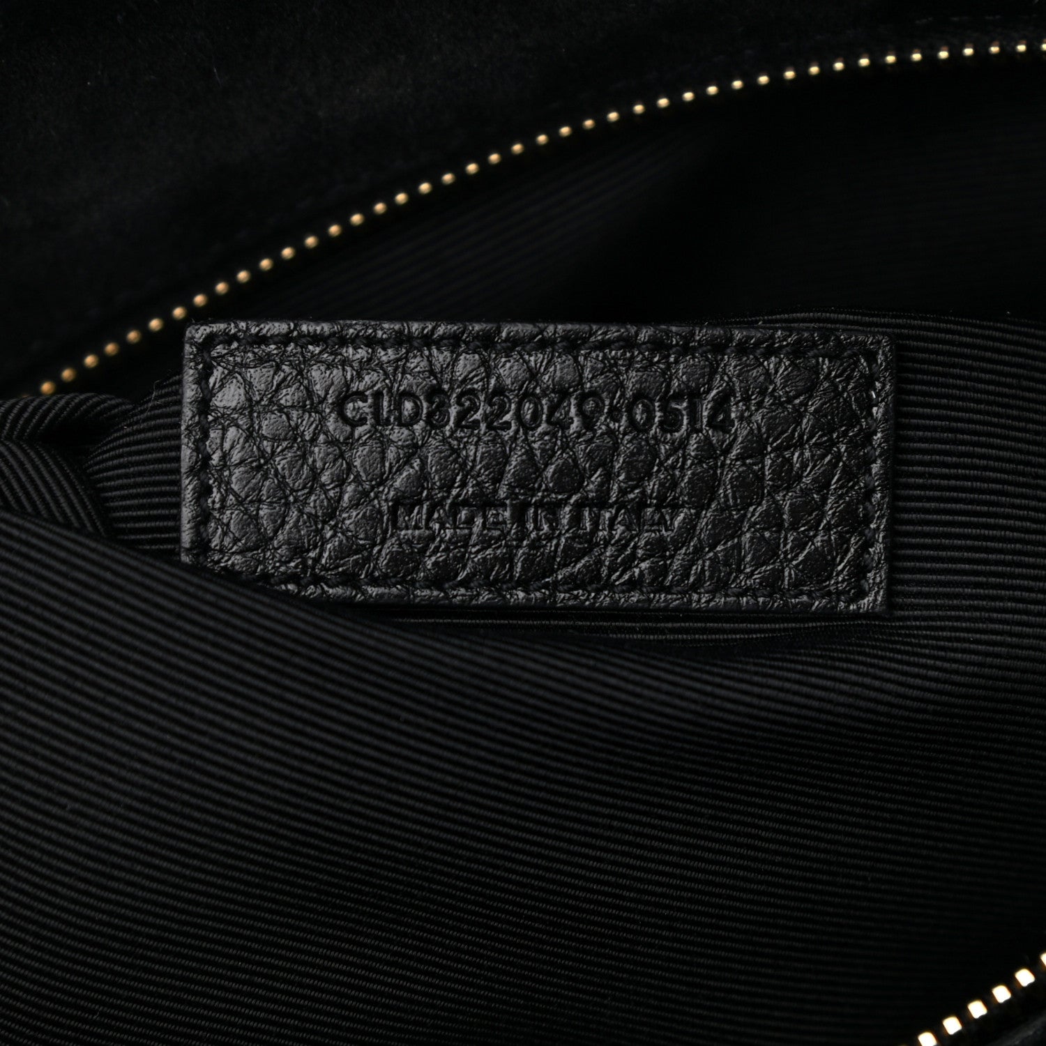Saint Laurent Grained Calfskin Classic Duffle 6 Black 7 of 11