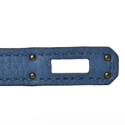 Hermes Togo Kelly Retourne 25 Azur 13 of 31