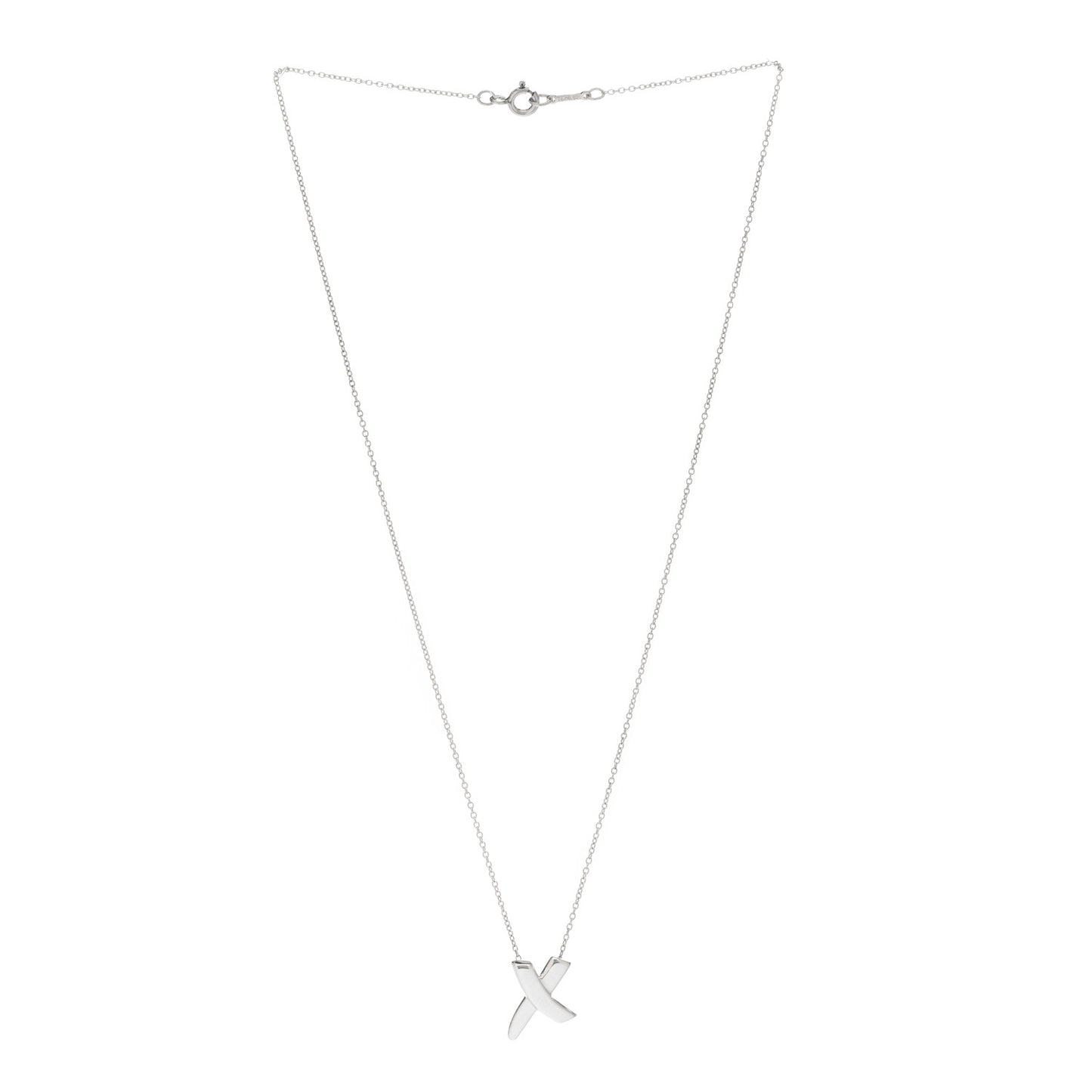 Sterling Silver Paloma Picasso Graffiti X Pendant Necklace