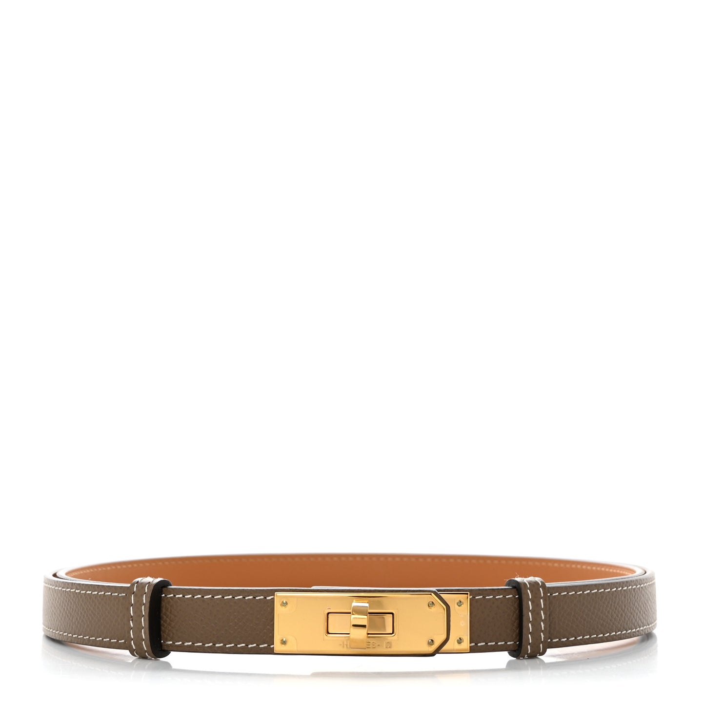 Epsom Kelly Belt Etoupe