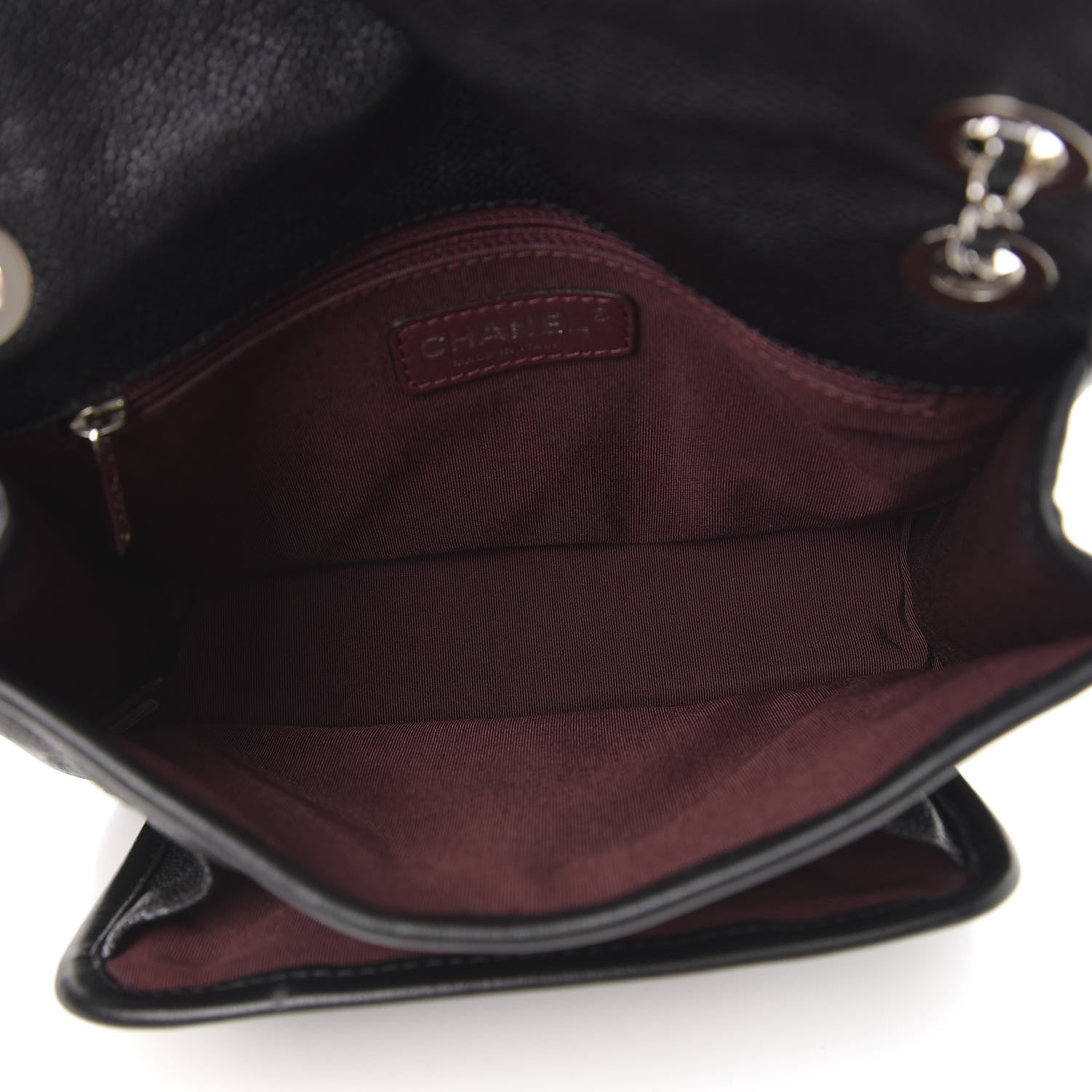 Chanel Caviar Quilted Mini French Riviera Flap Black 5 of 11