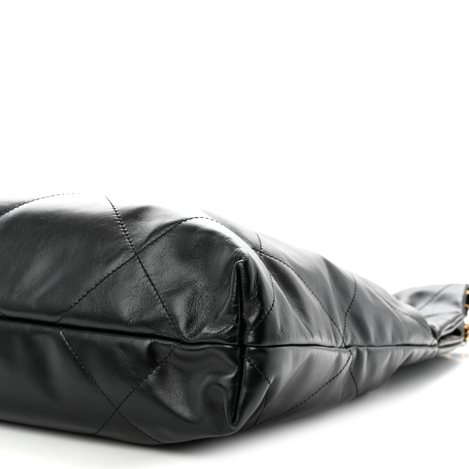 Chanel Shiny Calfskin Quilted Chanel 22 Black 11 of 12