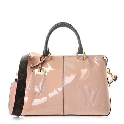 Louis Vuitton Patent Calfskin Miroir Tote Rose Ballerine 1 of 10