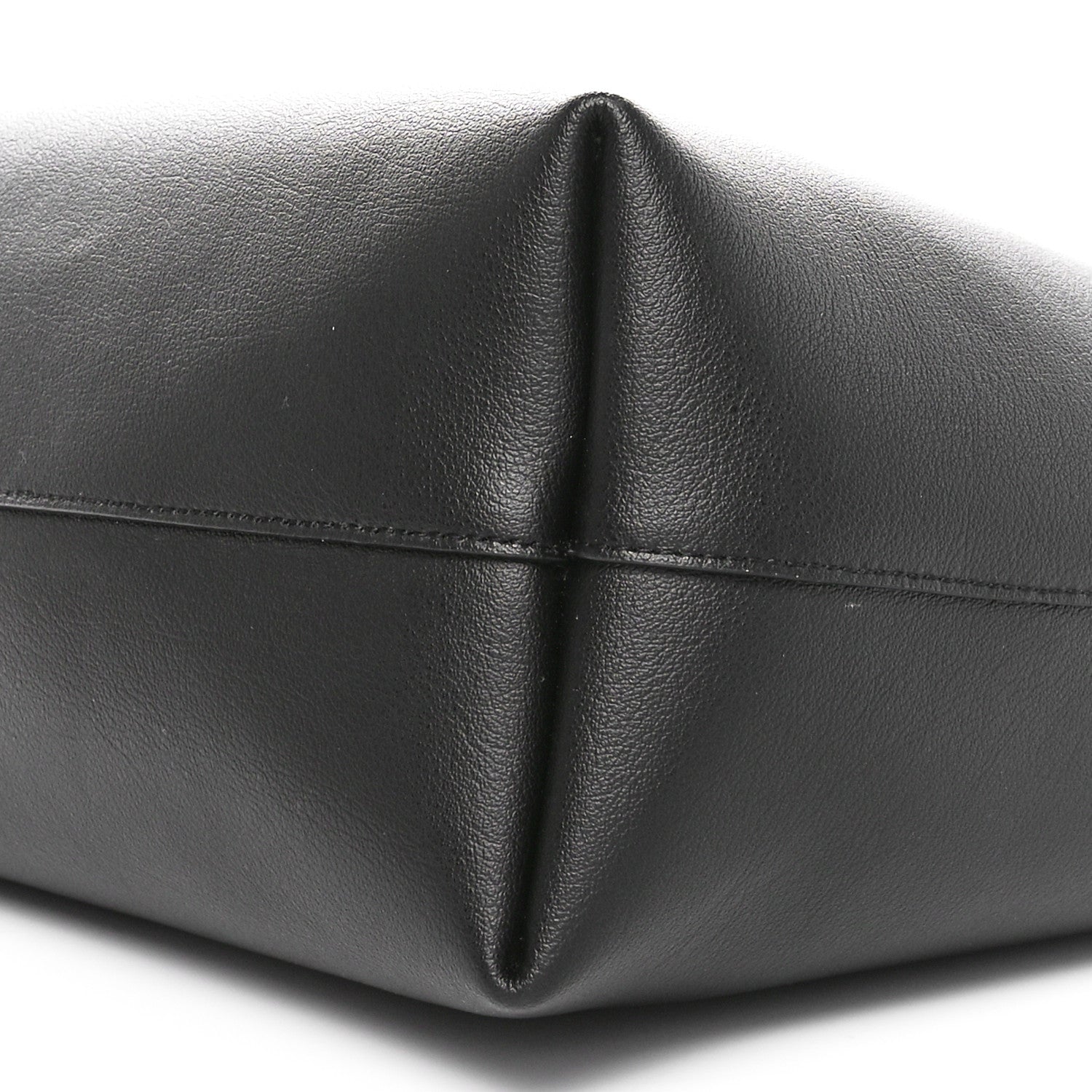 Saint Laurent Calfskin Large Shopping Tote Black 11 of 11