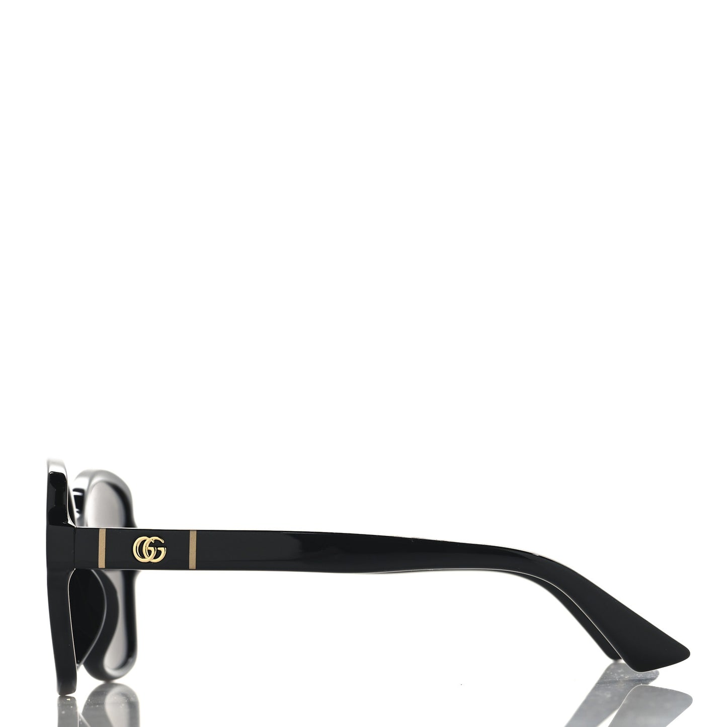 Acetate Square Sunglasses GG0765SA Black