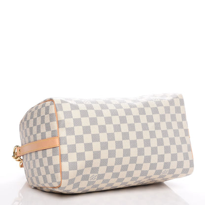 Louis Vuitton Damier Azur Speedy Bandouliere 30 5 of 9