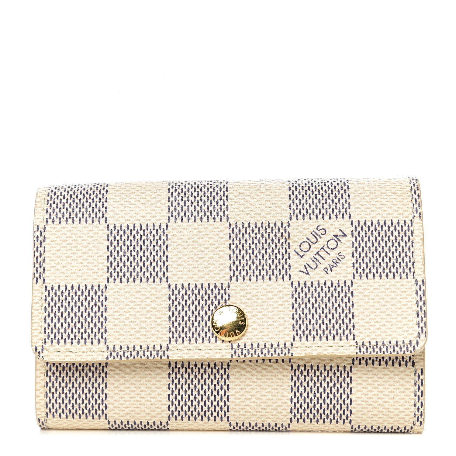 Louis Vuitton Damier Azur Multicles 6 Key Holder 1 of 7