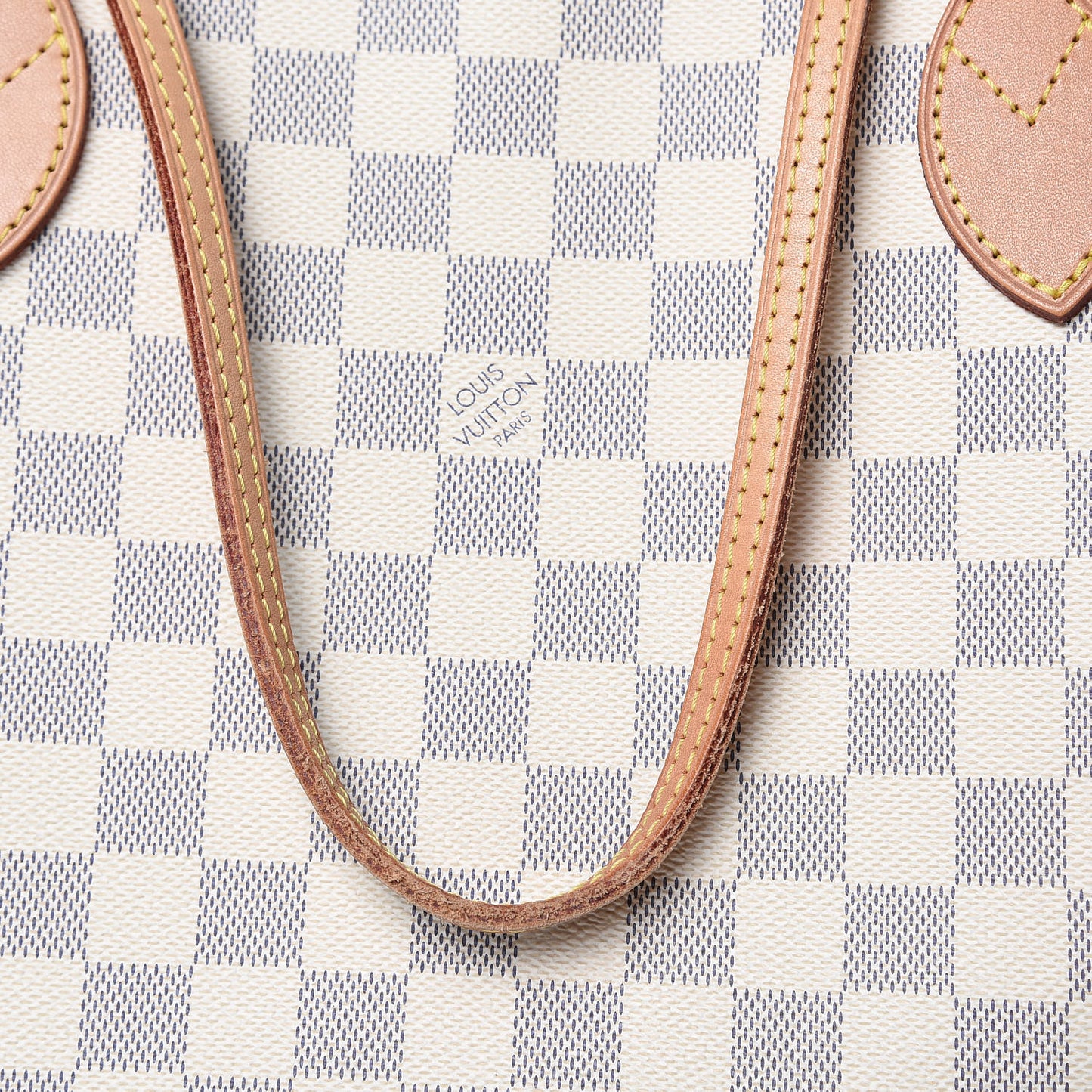 Damier Azur Neo Neverfull MM Rose Ballerine