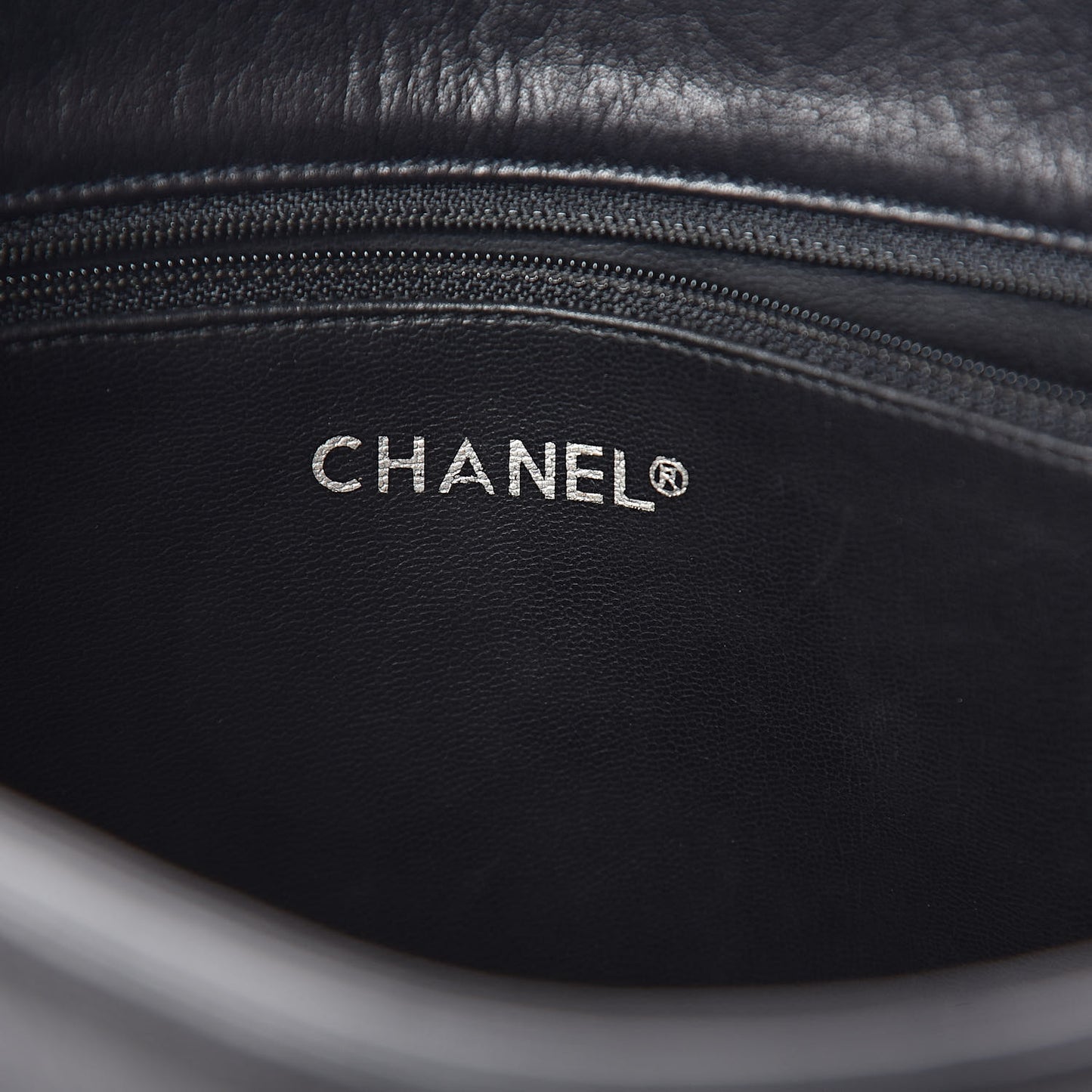 Lambskin Quilted Shoulder Bag Black