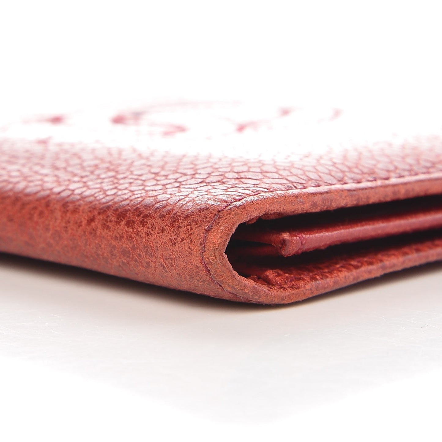 Caviar Timeless CC Card Holder Wallet Red