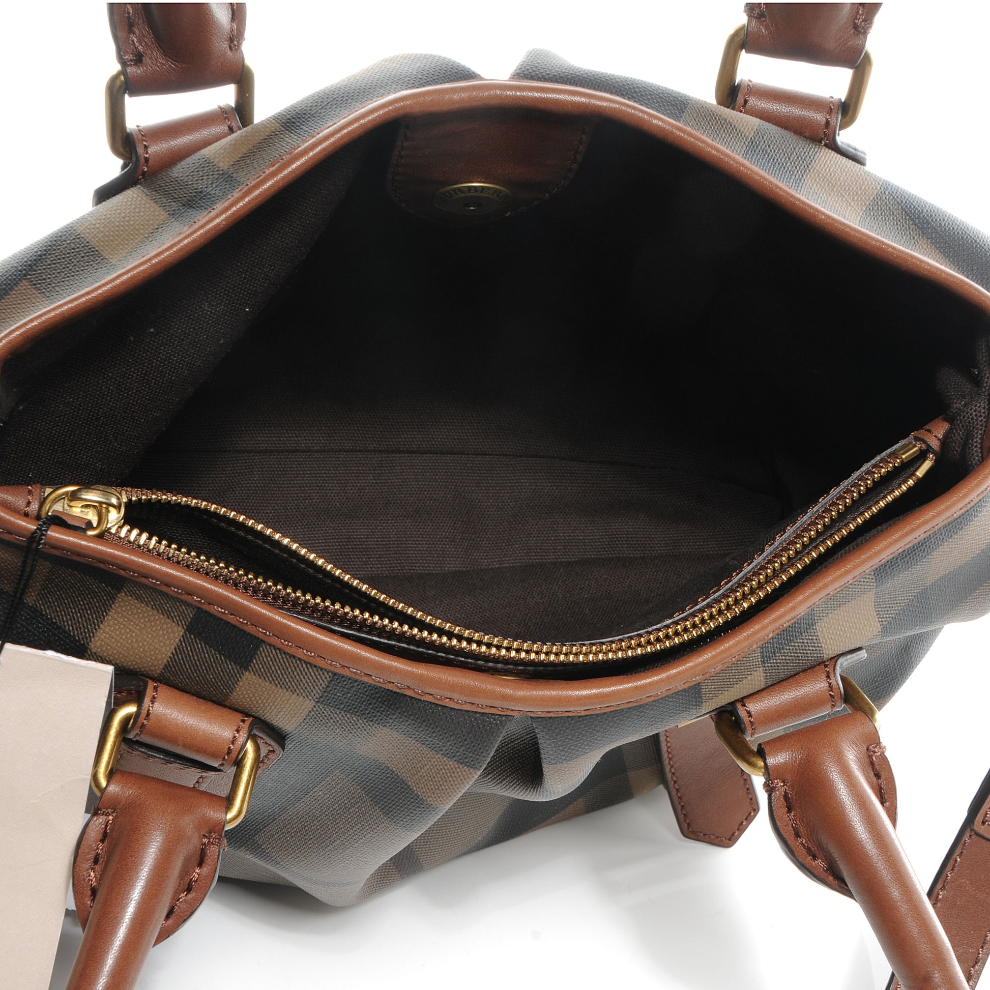 Burberry Smoked Check Northfield Tote 5 of 8