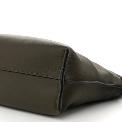 Loewe Calfskin Mini Flamenco Knot Clutch Vintage Khaki 10 of 11