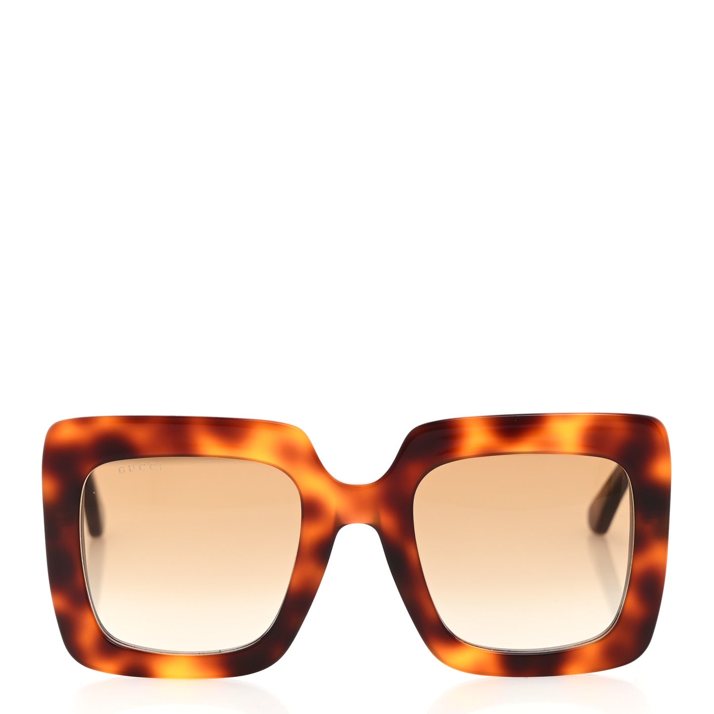 Acetate Oversize Sunglasses GG0328S Havana Brown