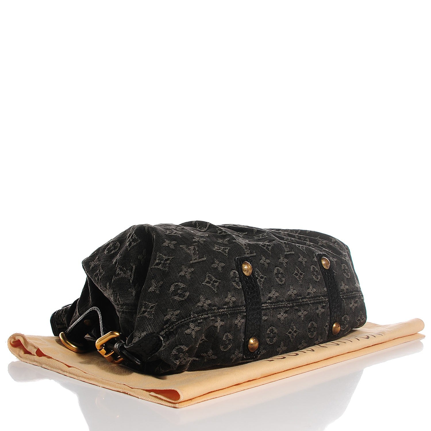 Louis Vuitton Denim Neo Cabby MM Black 4 of 7