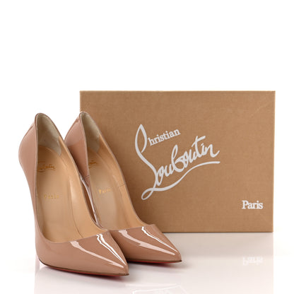 Christian Louboutin Patent So Kate 120 Pumps 40.5 Nude 8 of 8