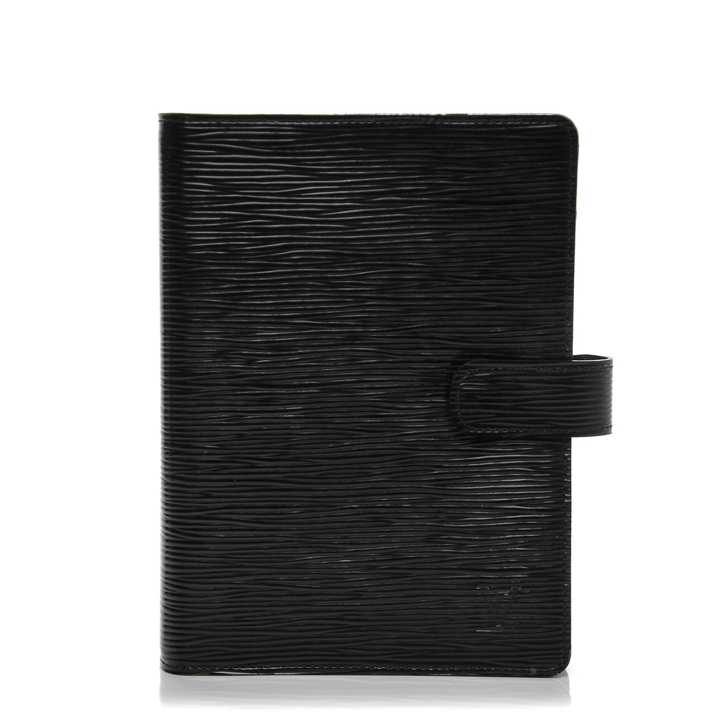 Epi Medium Ring Agenda Cover Black