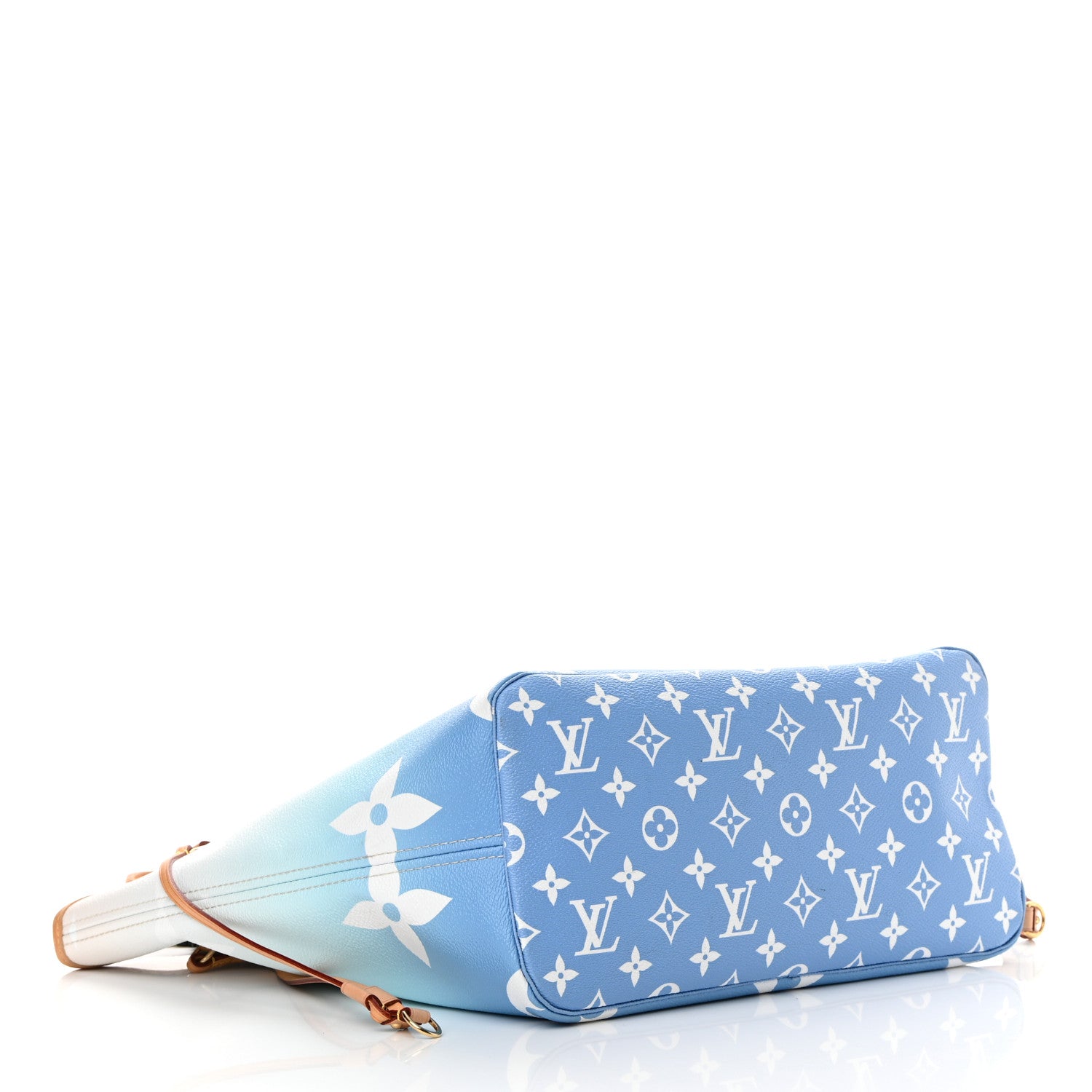 Louis Vuitton Monogram Giant By The Pool Neverfull MM Blue 5 of 23