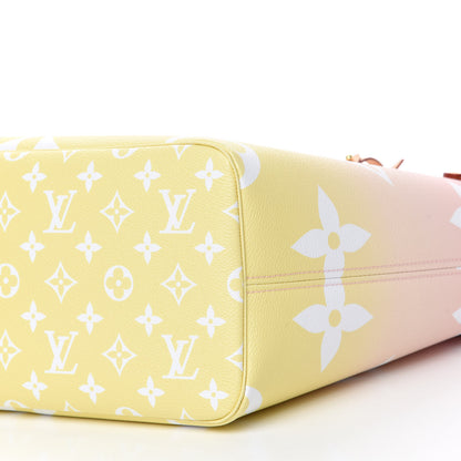 Louis Vuitton Monogram Giant By The Pool Neverfull MM Light Pink 8 of 12