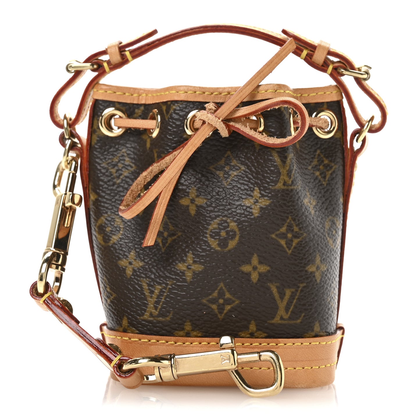 Monogram Micro Noe Bag Charm Key Ring
