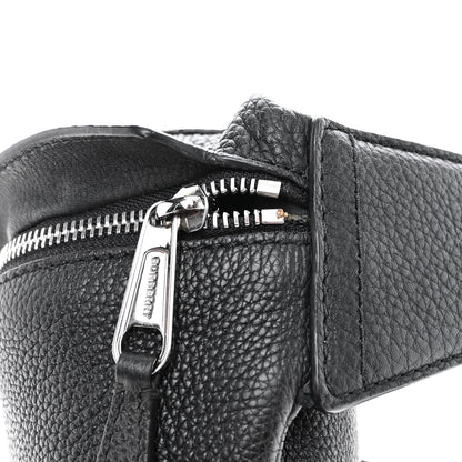 Burberry Grainy Calfskin Logo Graphic Sonny Bum Bag Black 10 of 13