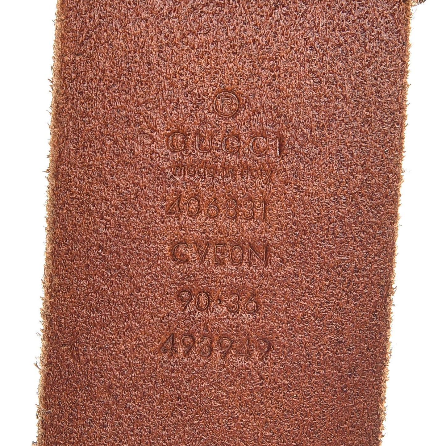 Cuoio Toscano Nickel Double Double G 40mm Belt 90 36 Cuir