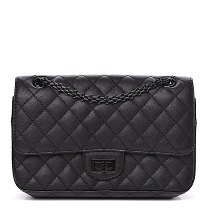 Chanel Calfskin Quilted 2.55 Reissue 225 Flap So Black 1 of 12