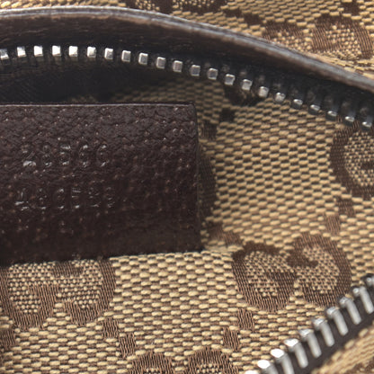 Gucci Monogram Web Belt Bag Dark Brown 10 of 11