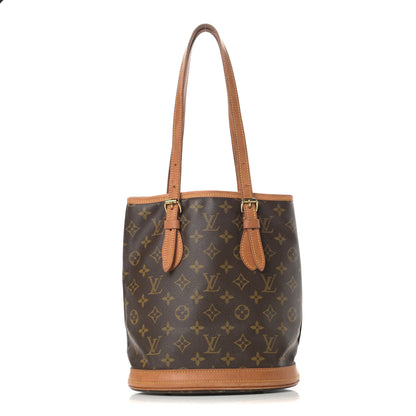 Louis Vuitton Monogram Petit Bucket 23 1 of 18