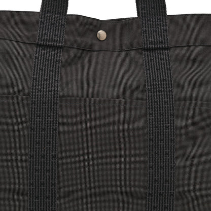 Hermes Canvas Herline Tote GM Grey 8 of 11