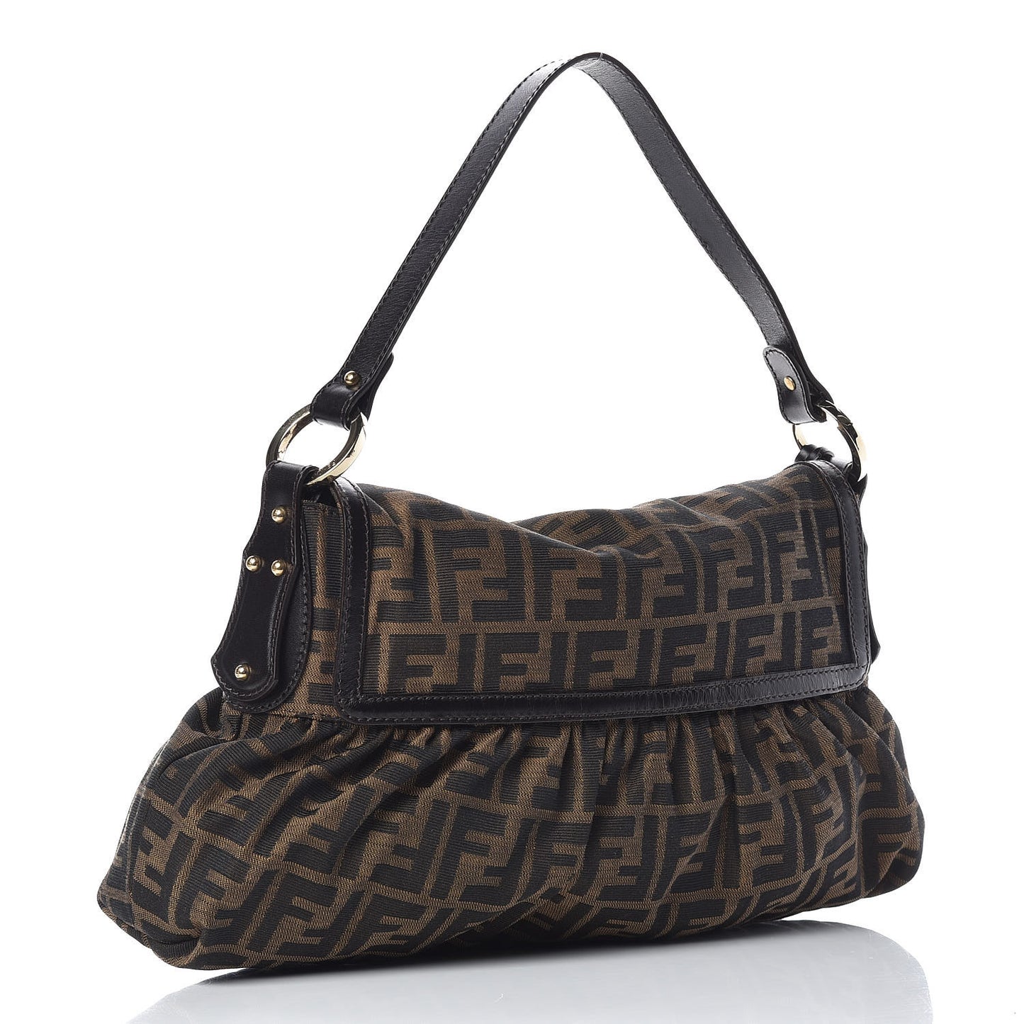 Zucca Medium Chef Shoulder Bag Tobacco