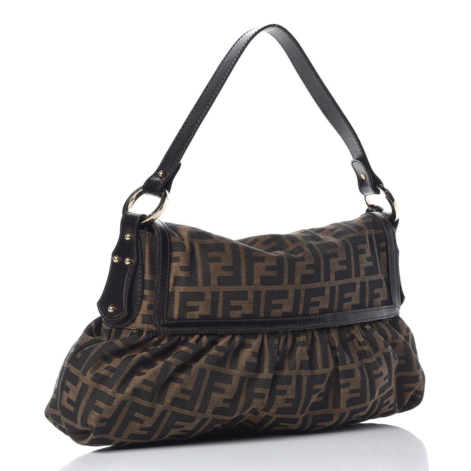 Fendi Zucca Medium Chef Shoulder Bag Tobacco 3 of 10