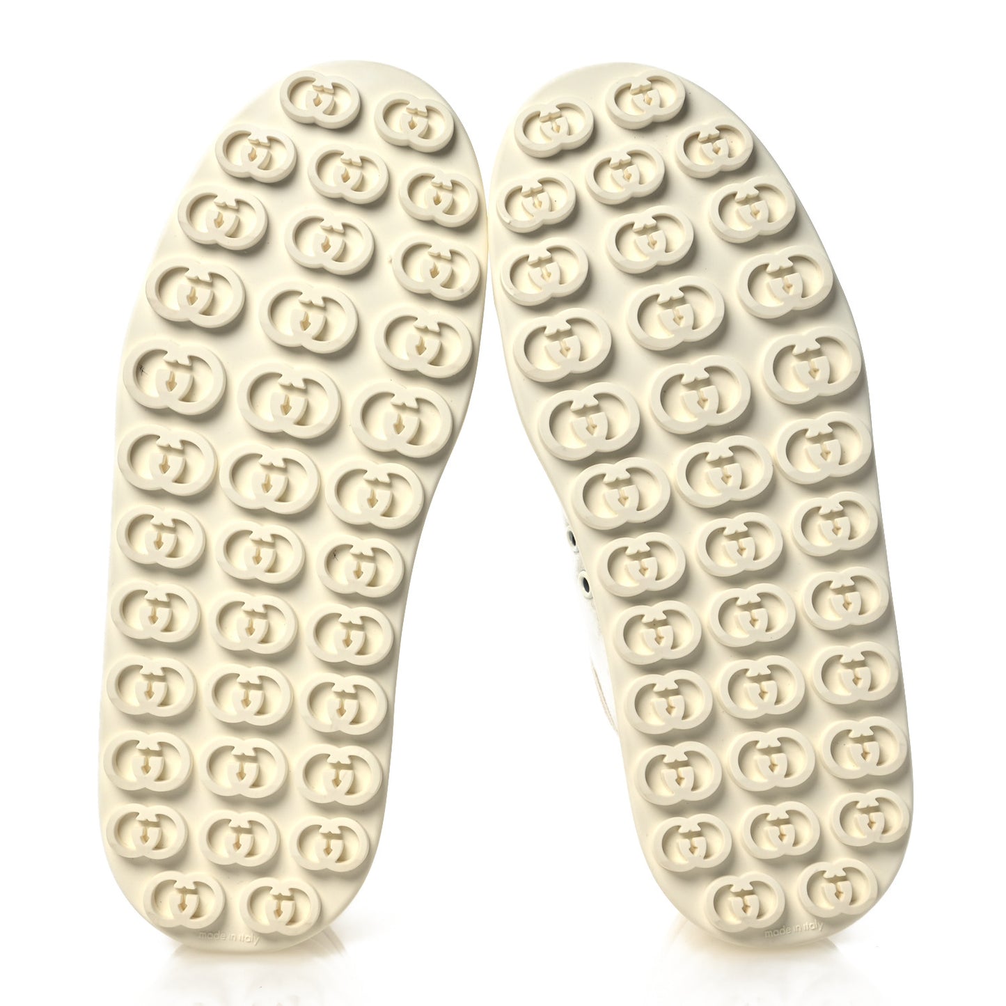 GG Monogram Womens 1977 Tennis Platform 52mm Sneakers 39 Great White Mystic White