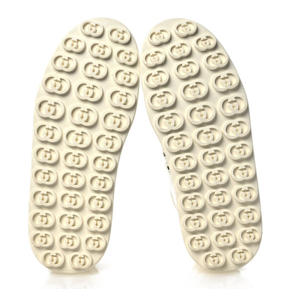 Gucci GG Monogram Womens 1977 Tennis Platform 52mm Sneakers 39 Great White Mystic White 6 of 9